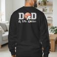 Dad Of The Birthday Boller Born 2 Ball Matching Family Party Men's Sweatshirt Back Print
