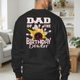 Dad Of The Birthday Bowler Kid Bowling Party Men's Sweatshirt Back Print