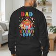 Dad Of The Birthday For Boy Circus Carnival Theme Party Men's Sweatshirt Back Print