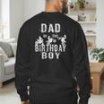 Dad Of The Birthday Boy Dirt Bike B-Day Party Men's Sweatshirt Back Print