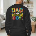 Dad Of The Birthday Boy Master Builder Kids Building Blocks Men's Sweatshirt Back Print Dad Of The Birthday Boy Master Builder Kids Building Blocks Men's Sweatshirt Back Print