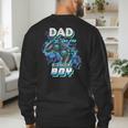 Dad Of The Birthday Boy Matching Video Game Birthday Party Men's Sweatshirt Back Print