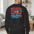 Dad Of The Birthday Boy Spider Web Party Men's Sweatshirt Back Print