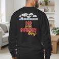 Dad Birthday Boy Train I'm 2 Two Yr Old Chugga Engine Men's Sweatshirt Back Print
