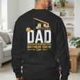 Dad Birthday Crew Construction Men's Sweatshirt Back Print