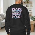 Dad Of The Birthday Girl Kpop Family Matching Party Men's Sweatshirt Back Print