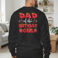 Dad Of The Birthday Girl Strawberry Family Matching Men's Sweatshirt Back Print Dad Of The Birthday Girl Strawberry Family Matching Men's Sweatshirt Back Print