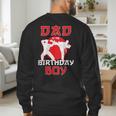 Dad Of The Birthday Karate Taekwondo Boy Martial Arts Men's Sweatshirt Back Print