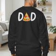 Dad Birthday Pizza 1st Birthday Pizza Family Matching Men's Sweatshirt Back Print Dad Birthday Pizza 1st Birthday Pizza Family Matching Men's Sweatshirt Back Print