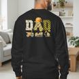 Dad Construction Excavator Kids Matching Family Party Men's Sweatshirt Back Print