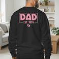 Dad Est 2026 Logo Daddy 2026 Soon To Be New Father 2026 Men's Sweatshirt Back Print Dad Est 2026 Logo Daddy 2026 Soon To Be New Father 2026 Men's Sweatshirt Back Print