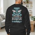 Dad Is My Guardian Angel Missing Memorial Day For Men Women Men's Sweatshirt Back Print