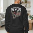 Dad Legendary Saying Men's Sweatshirt Back Print