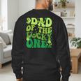 Dad Of The Lucky One Saint Patrick's Day Children Birthday Men's Sweatshirt Back Print