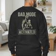 Dad Mode Activated Tactical Baby Carrier Military Father Men's Sweatshirt Back Print Dad Mode Activated Tactical Baby Carrier Military Father Men's Sweatshirt Back Print