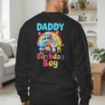 Dad And Mom Daddy Of The Birthday Boy Family Party Decor Men's Sweatshirt Back Print