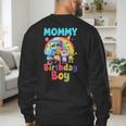 Dad And Mom Mommy Of The Birthday Boy Family Party Decor Men's Sweatshirt Back Print