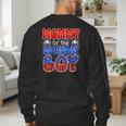 Dad And Mom Mommy Birthday Boy Spider Family Matching Men's Sweatshirt Back Print