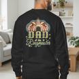 Dad Of The Ringmaster Kids Circus Theme B-Day Party Men's Sweatshirt Back Print