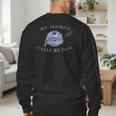Dad Rocket Scientist Men's Sweatshirt Back Print Dad Rocket Scientist Men's Sweatshirt Back Print