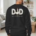 Dad Of The Silly Goose Silly Goose Birthday Matching Family Men's Sweatshirt Back Print