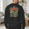Dad And Son The Legend And The Legacy Dad Men's Sweatshirt Back Print Dad And Son The Legend And The Legacy Dad Men's Sweatshirt Back Print