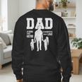 Dad Sons First Hero Daughter Love For Father's Day Men's Sweatshirt Back Print Dad Sons First Hero Daughter Love For Father's Day Men's Sweatshirt Back Print