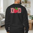 Dad Strawberry Birthday Men's Sweatshirt Back Print