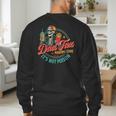 Dad Tax Making Sure It's Not Poison Father's Day Men's Sweatshirt Back Print