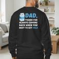 DAD Thanks For Coming Back When You Went To Get Milk Men's Sweatshirt Back Print DAD Thanks For Coming Back When You Went To Get Milk Men's Sweatshirt Back Print