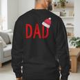 Dad Xmas PJs Christmas Pajamas And Xmas PJ Family Shirt Men's Sweatshirt Back Print