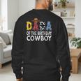 Dada 1st Birthday Cowboy Western Dada Birthday Boy Men's Sweatshirt Back Print Dada 1st Birthday Cowboy Western Dada Birthday Boy Men's Sweatshirt Back Print