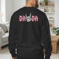 Dada Of The Bad Two The Bone Birthday 2 Years Old Birthday Men's Sweatshirt Back Print