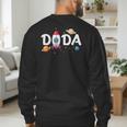 Dada Of The Birthday Boy Space Astronaut 1st Birthday Family Men's Sweatshirt Back Print