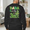 Dada Of The Three Rex Birthday Dinosaur Family Matching Men's Sweatshirt Back Print