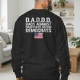 Daddd Shirt Dads Against Daughters Dating Democrats Men's Sweatshirt Back Print