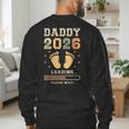 Daddy 2026 Loading Baby Announcement Expecting Dad To Be Men's Sweatshirt Back Print