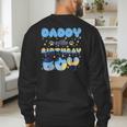 Daddy Of The Bday Boy Blue Dog Theme Party Family Matching Men's Sweatshirt Back Print Daddy Of The Bday Boy Blue Dog Theme Party Family Matching Men's Sweatshirt Back Print