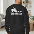Daddy Bear 3 Cubs Shirt Daddy Bear 3 Kids Tshirt Dad 3 Kids Men's Sweatshirt Back Print