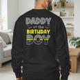 Daddy Of The Birthday Boy Bat Family Party Theme Boys Men's Sweatshirt Back Print