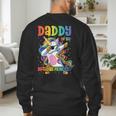 Daddy Of The Birthday Princess Girl Dabbing Unicorn Dad Men's Sweatshirt Back Print Daddy Of The Birthday Princess Girl Dabbing Unicorn Dad Men's Sweatshirt Back Print