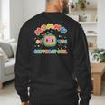 Daddy Mommy Of The Birthday Girl Melon Family Matching Men's Sweatshirt Back Print