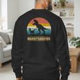 Daddysaurus DadRex Dinosaur Men Men's Sweatshirt Back Print