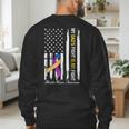 My Dad's Fight Is My Fight Bladder Cancer Awareness Men's Sweatshirt Back Print My Dad's Fight Is My Fight Bladder Cancer Awareness Men's Sweatshirt Back Print