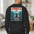 Dalmatian Jowls Cute Paws Spot Dog Mom Top Dog Dad Men's Sweatshirt Back Print