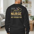 My Daughter Is A Nurse Proud Nurse's Mom Dad RN LPN Family Men's Sweatshirt Back Print My Daughter Is A Nurse Proud Nurse's Mom Dad RN LPN Family Men's Sweatshirt Back Print