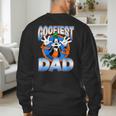 Disney Mickey And Friends Father's Day Goofiest Dad Vintage Men's Sweatshirt Back Print