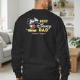 Disney Mickey Mouse Best Disney Dad Birthday Father’s Day Men's Sweatshirt Back Print