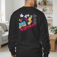 Disney Mickey Mouse Family Star Dad Of The Birthday Boy Men's Sweatshirt Back Print