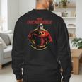 Disney Pixar The Incredibles 2 Mr Incredible Vintage Dad Men's Sweatshirt Back Print